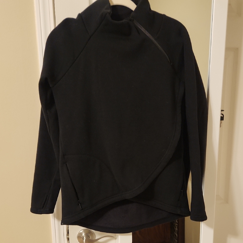 Athleta Womens Cozy Karma Asym Pullover